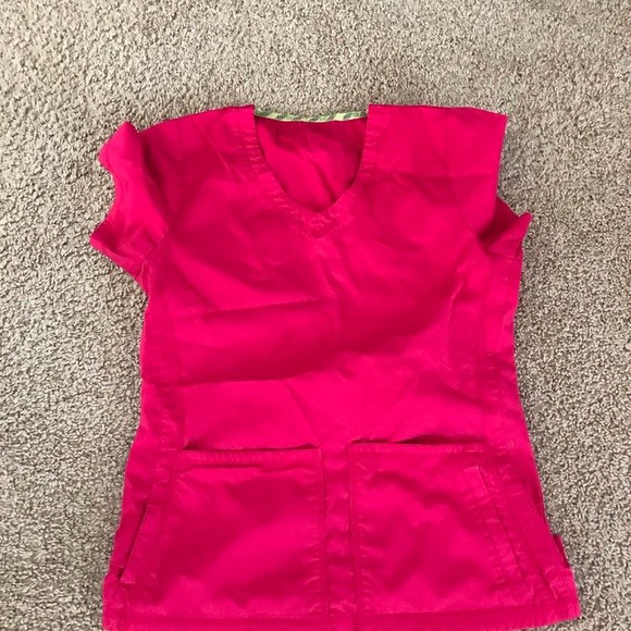 TWO scrub tops - Picture 2 of 6